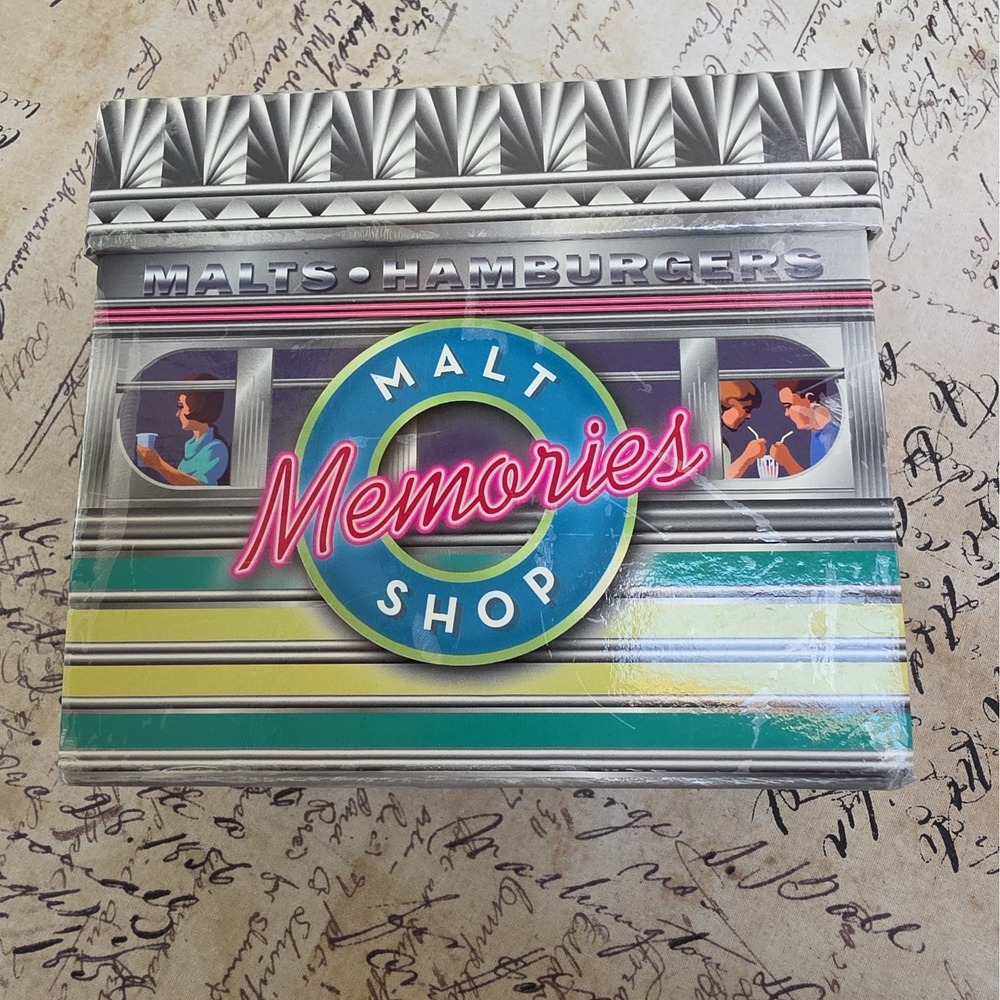 Time Life Malt Shop Memories 5 CD Box Set 2006 Oldies Rock Roll 50s 60s